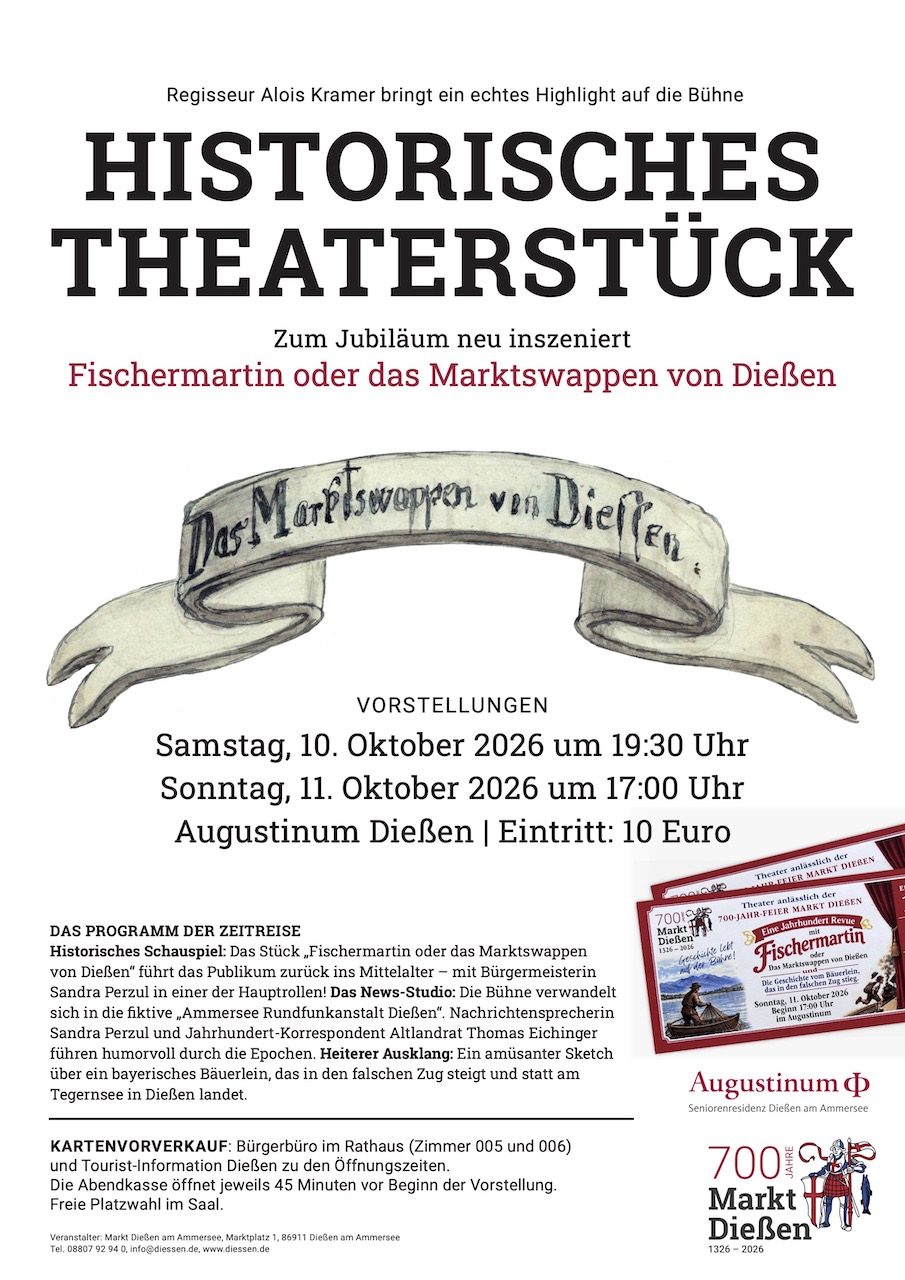 Gemeinde Dießen: Fischermartin...ab 28.9.2026